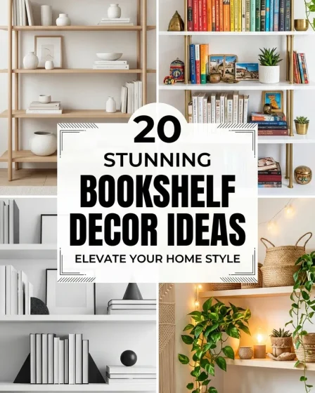 20 Stunning Bookshelf Decor Ideas 20 Stunning Bookshelf Decor Ideas