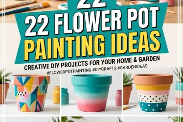 22 Flower Pot Painting Ideas