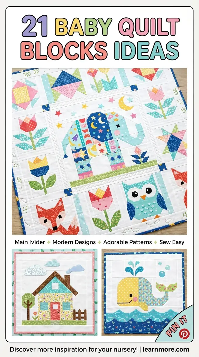21 Baby Quilt Blocks Ideas