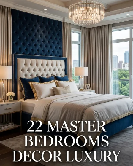 22 Master Bedrooms Decor Luxury