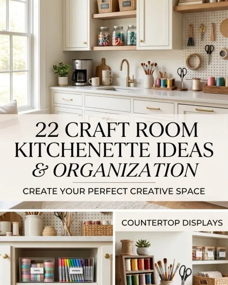 22 Craft Room Kitchenette