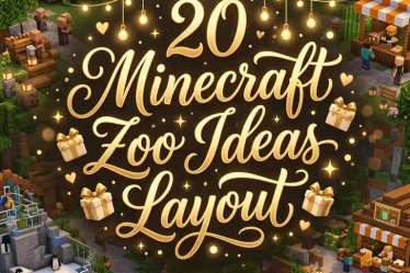 20 Minecraft Zoo Ideas Layout