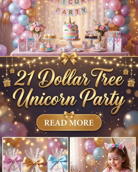 21 Dollar Tree Unicorn Party 21 Dollar Tree Unicorn Party