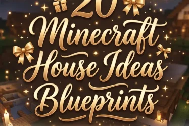 20 Minecraft House Ideas Blueprints