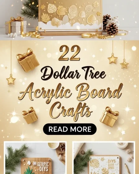 22 Dollar Tree Acrylic Board Crafts 22 Dollar Tree Acrylic Board Crafts