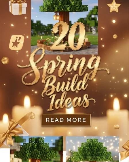 20 Minecraft Spring Build Ideas