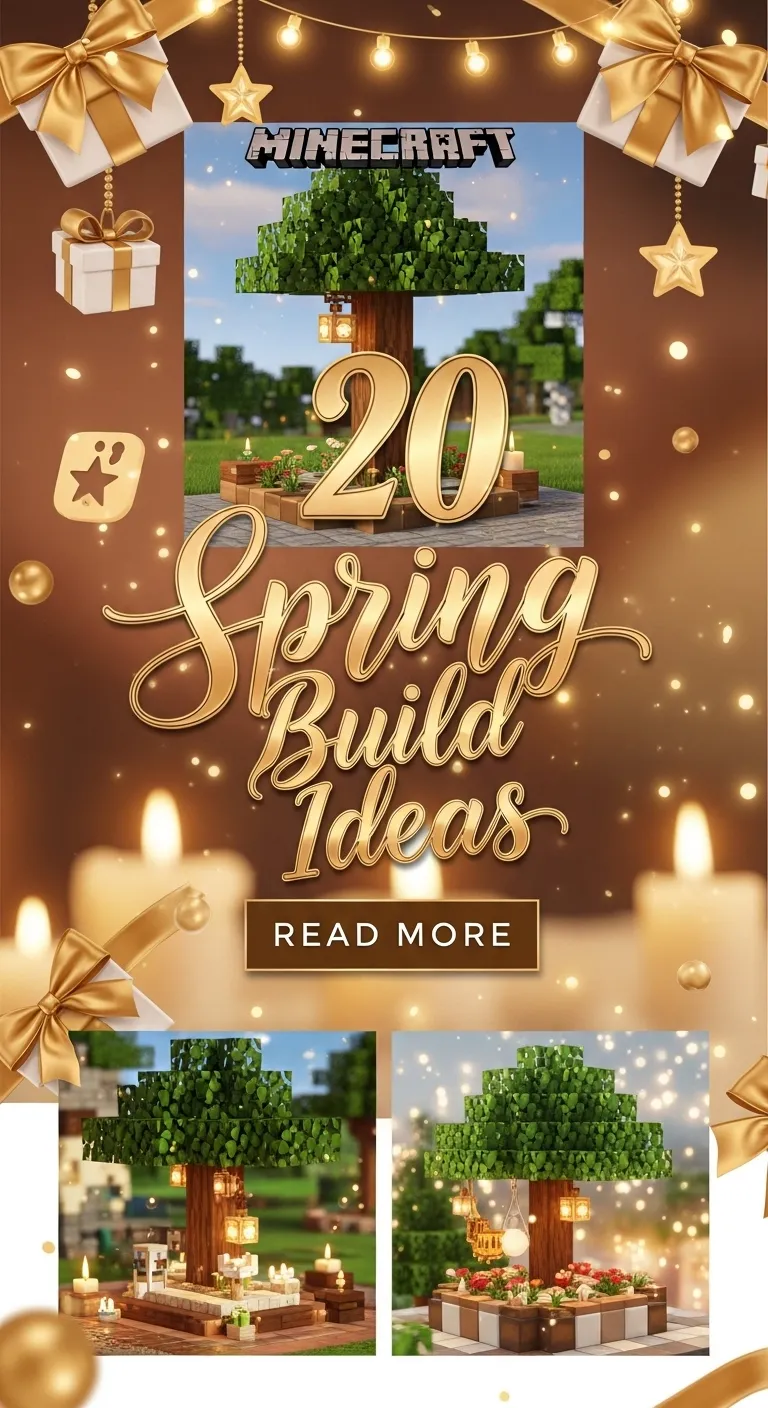 20 Minecraft Spring Build Ideas
