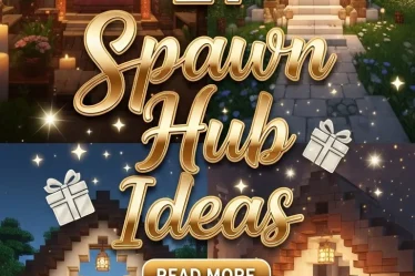 21 Minecraft Spawn Hub Ideas