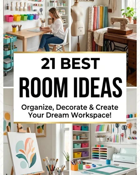 21 Craft Room Ideas 21 Craft Room Ideas