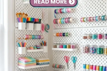 22 Craft Room Organization Ideas