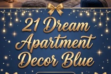 21 Dream Apartment Decor Blue
