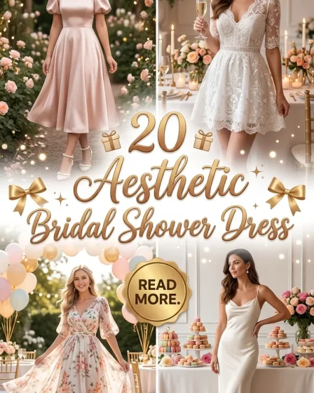 20 Aesthetic Bridal Shower Dress 20 Aesthetic Bridal Shower Dress