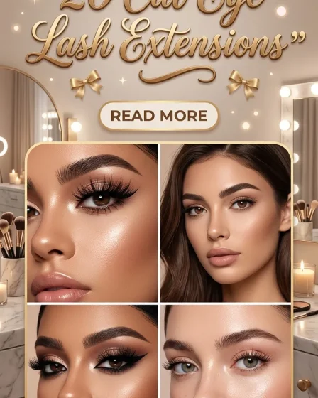 20 Cat Eye Lash Extensions