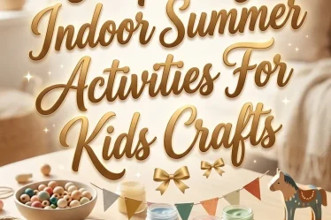 Inspiring Indoor Summer Activities For Kids Crafts