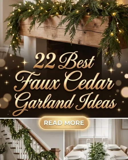 22 Best Faux Cedar Garland Ideas