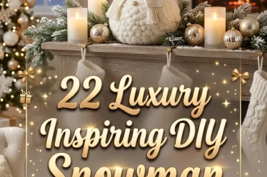 22 Luxury Inspiring DIY Snowman Decor Ideas