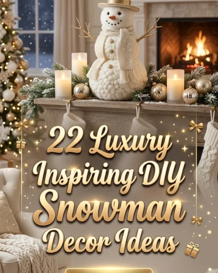 22 Luxury Inspiring DIY Snowman Decor Ideas 22 Luxury Inspiring DIY Snowman Decor Ideas