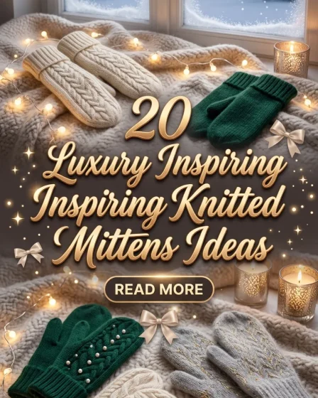 20 Luxury Inspiring Knitted Mittens Ideas 20 Luxury Inspiring Knitted Mittens Ideas