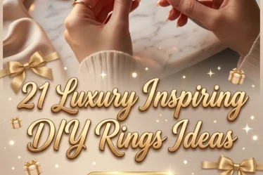21 Luxury Inspiring DIY Rings Ideas