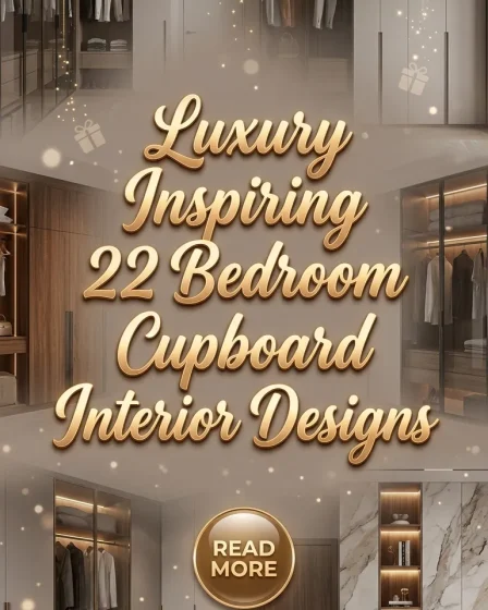 Luxury Inspiring 22 Bedroom Cupboard Interior Designs