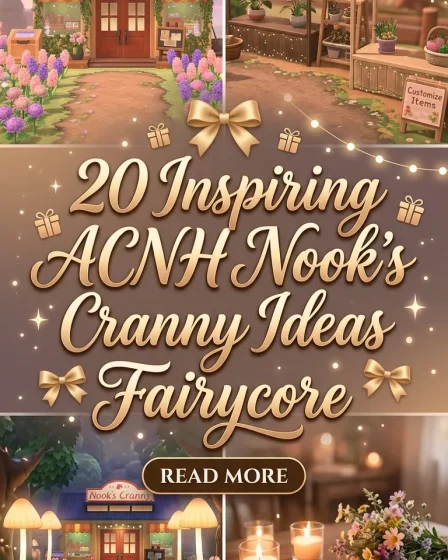 20 Inspiring ACNH Nook’s Cranny Ideas Fairycore
