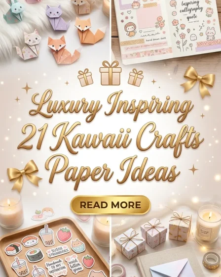 Luxury Inspiring 21 Kawaii Crafts Paper Ideas