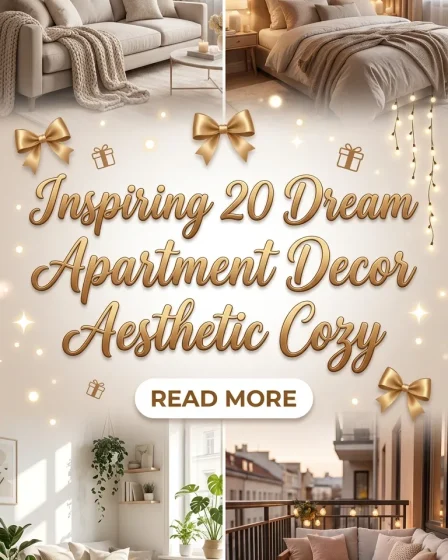 Inspiring 20 Dream Apartment Decor Aesthetic Cozy