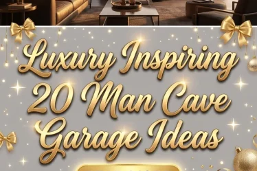 Luxury Inspiring 20 Man Cave Garage Ideas