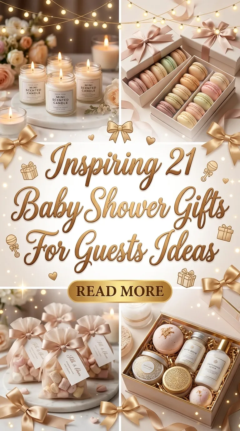 Inspiring 21Baby Shower Gifts For Guests Ideas