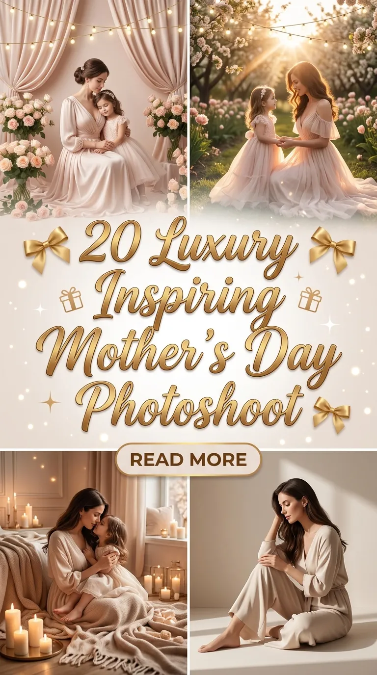20 Luxury Inspiring Mother’s Day Photoshoot 20 Luxury Inspiring Mother’s Day Photoshoot