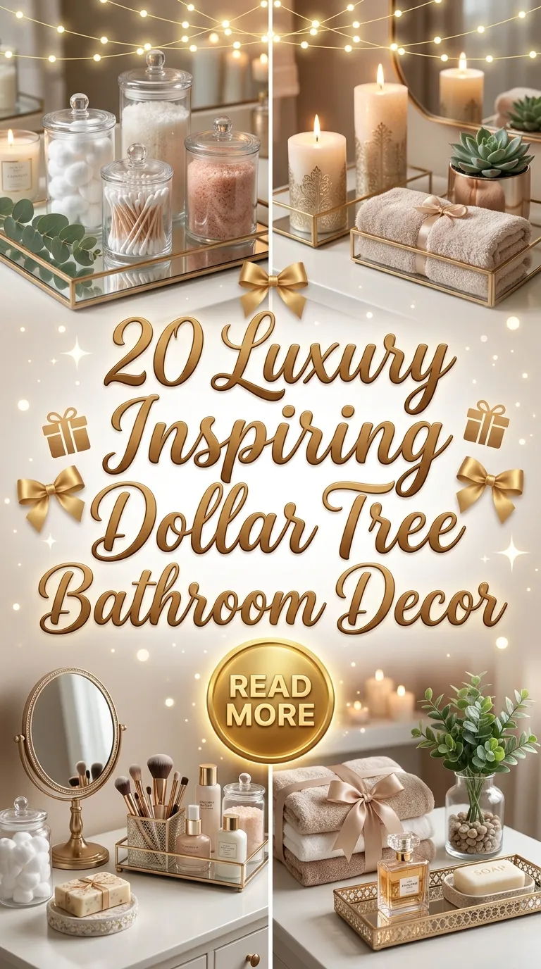 20 Luxury Inspiring Dollar Tree Bathroom Decor