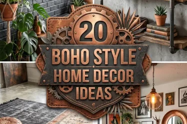 20 Boho Style Home Decor Ideas