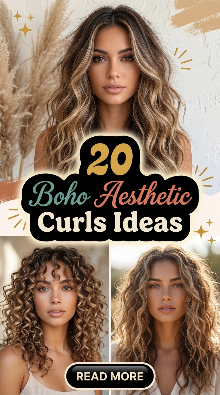 20 Boho Aesthetic Curls Ideas 20 Boho Aesthetic Curls Ideas