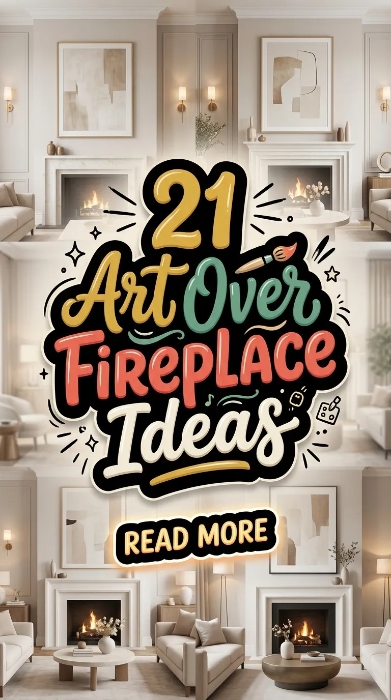 21 Art Over Fireplace Ideas