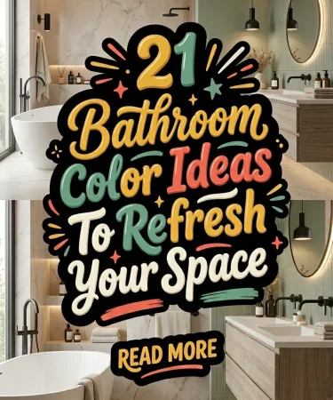 21 Bathroom Color Ideas To Refresh Your Space