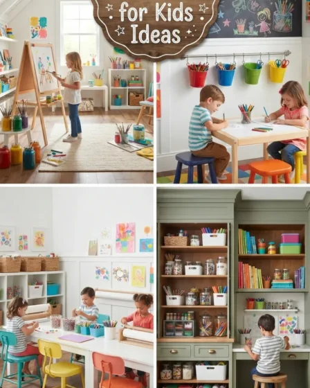 20 Craft Rooms for Kids Ideas 20 Craft Rooms for Kids Ideas