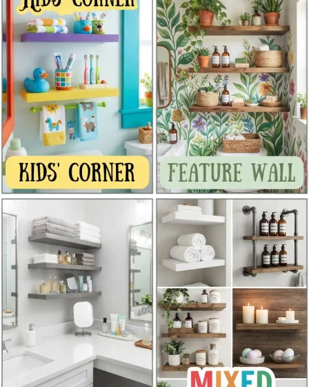 20 Shelf for Bathroom Ideas 20 Shelf for Bathroom Ideas