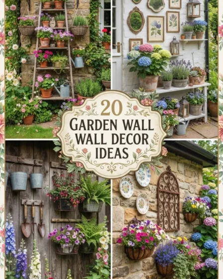 20 Garden Wall Decor Ideas